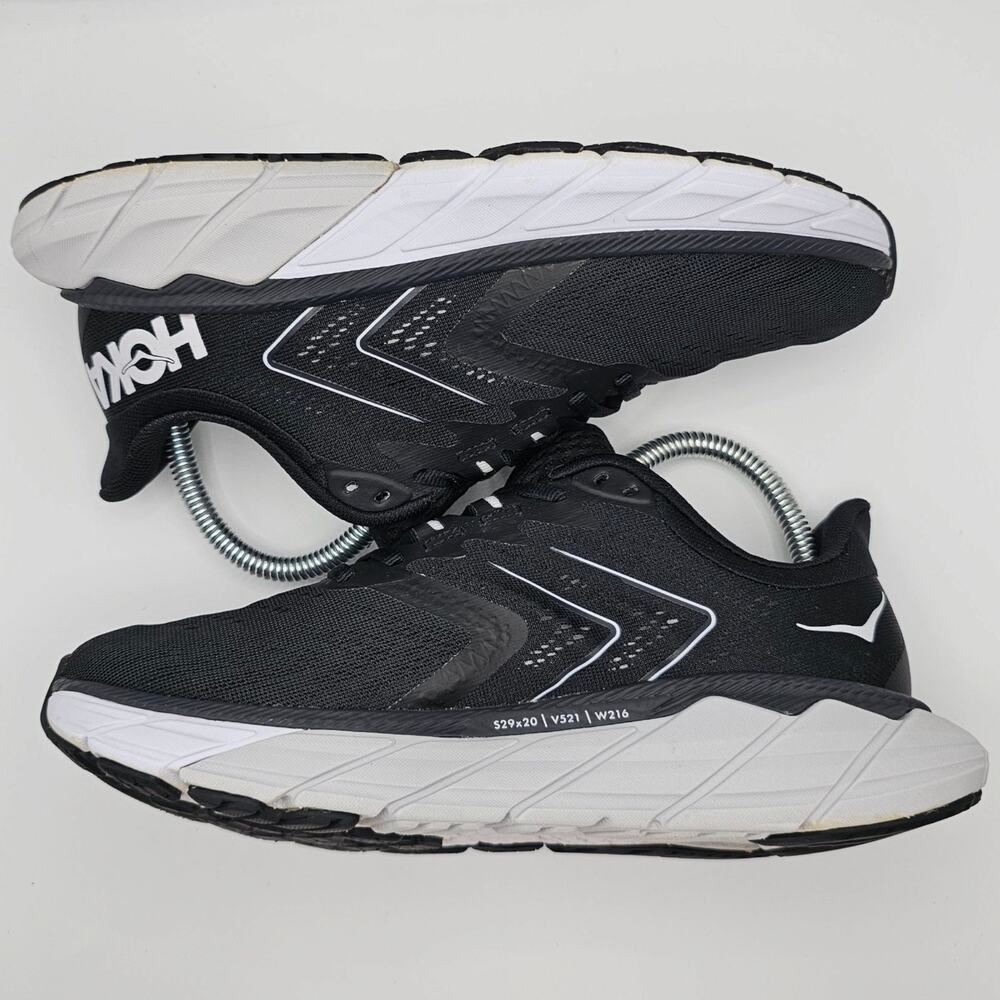 Hoka One One Arahi 5 Wide Black White Womens 7 D UK 5.5 Running Shoes - Picture 8 of 10
